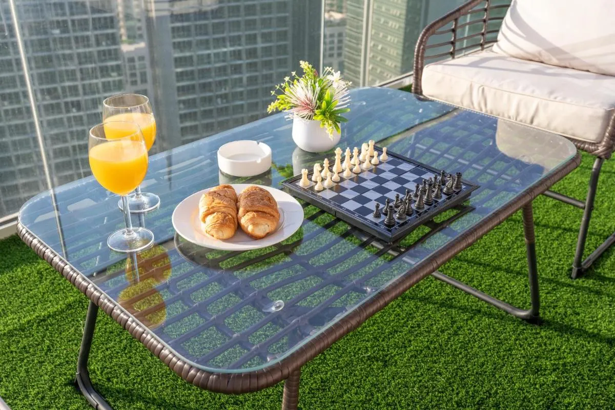 ⁨Stunning Burj View - Cozy 2BR - 5 min Dubai Mall⁩ — صورة 46