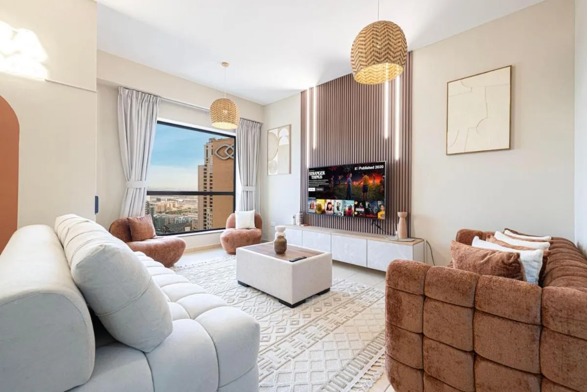 KYMA 2BDR JBR - Luxury Apartment with Full Panoramic Dubai Marina view — صورة 2