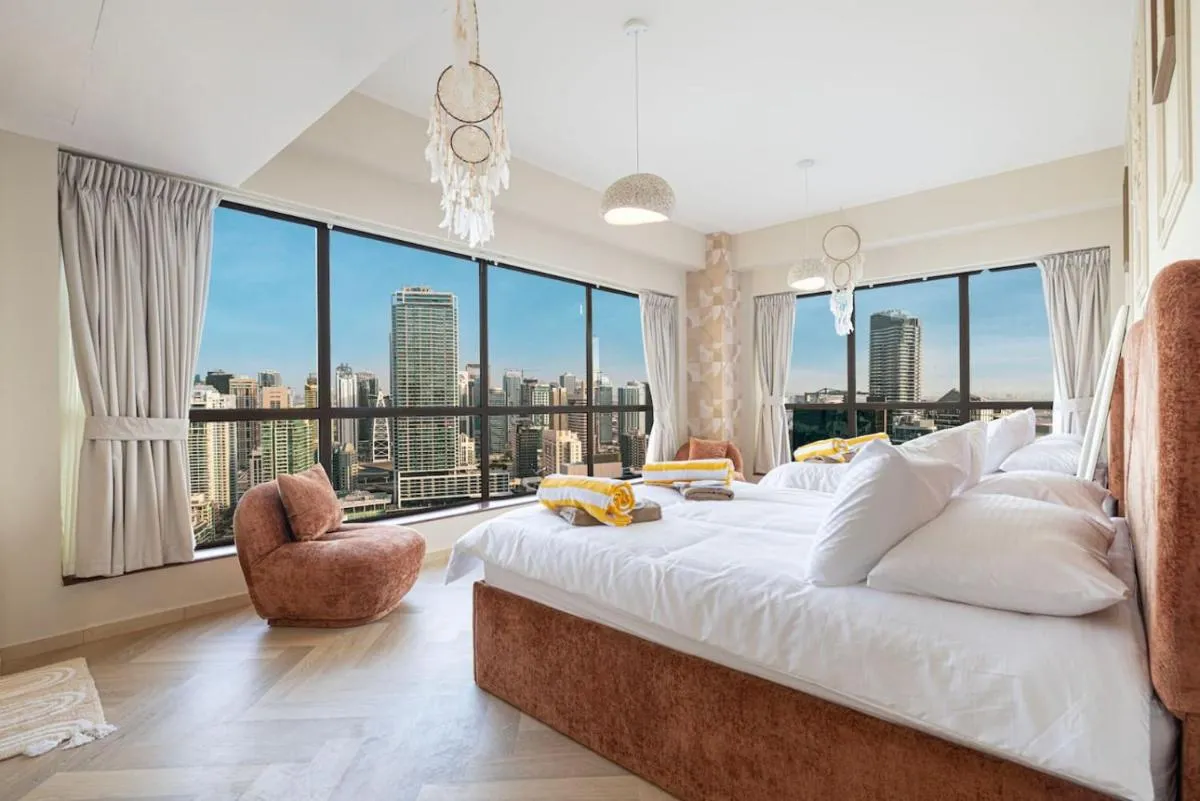 KYMA 2BDR JBR - Luxury Apartment with Full Panoramic Dubai Marina view — صورة 3