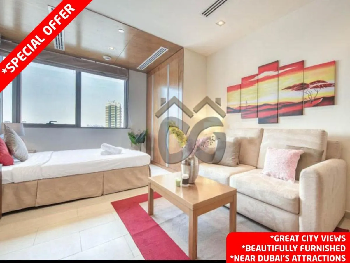 Restful studio Apartment in Dubai Sports City — صورة 3