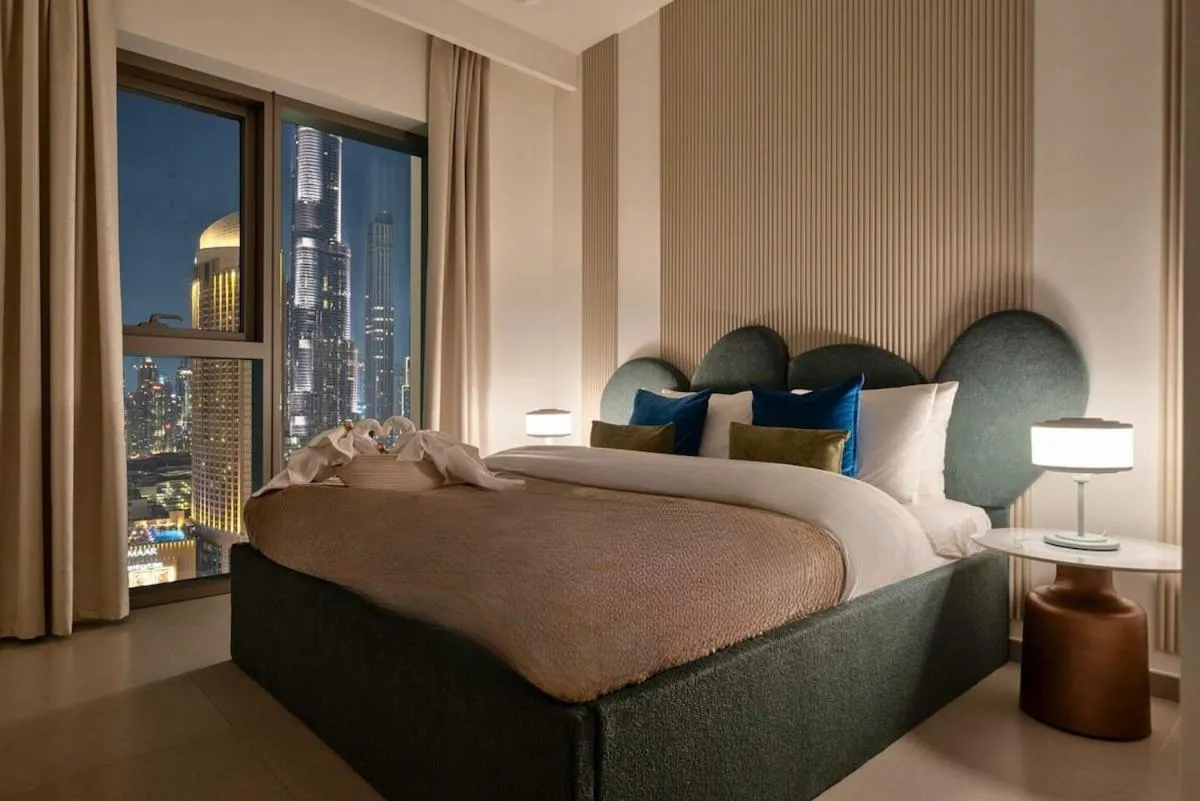 ⁨Vibrant Luxe Burj Khalifa Views-Dubai Mall Access by Maxx Value Homes⁩ — صورة 19