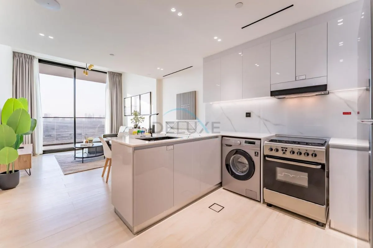 Close Proximity to Leisure Areas and City View 1BR, Binghatti Corner, Jumeirah Village Circle by Deluxe Holiday Homes — صورة 2
