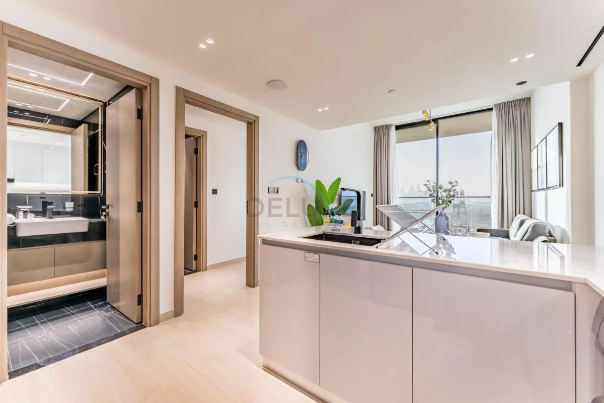 Close Proximity to Leisure Areas and City View 1BR, Binghatti Corner, Jumeirah Village Circle by Deluxe Holiday Homes — صورة 4