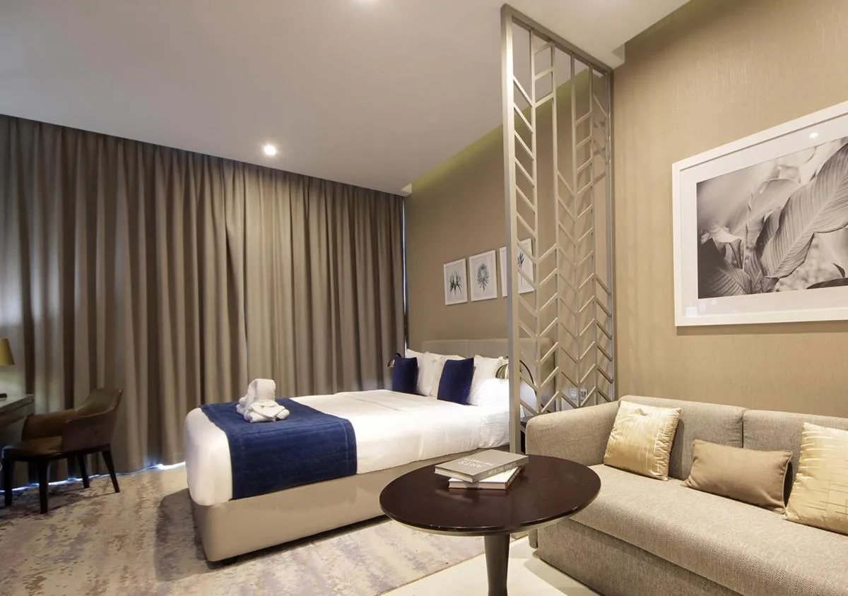 ⁨Elegant Studio with Canal Views DAMAC Prive⁩ — صورة 16