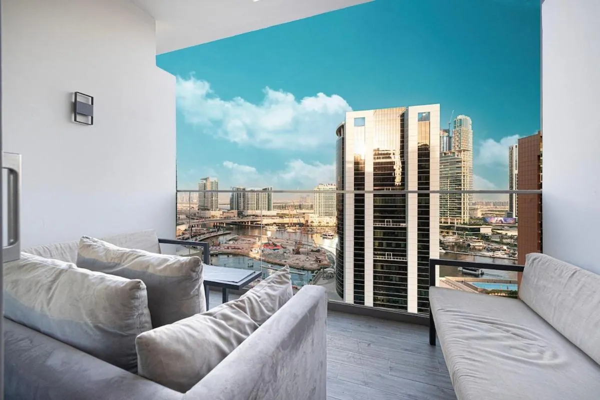 ⁨Cosy Studio, 7-min walk Burj Khalifa and Dubai Mall⁩ — صورة 6