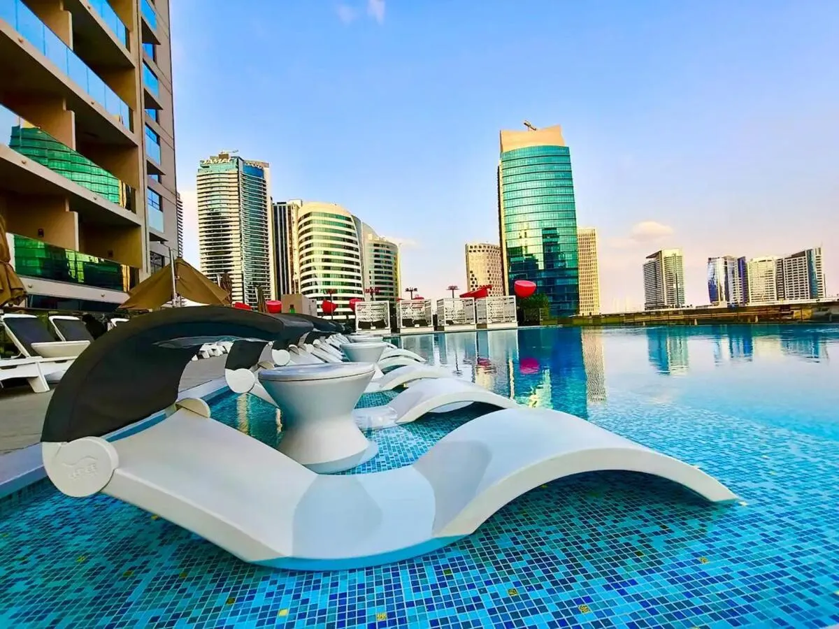 ⁨Cosy Studio, 7-min walk Burj Khalifa and Dubai Mall⁩ — صورة 22