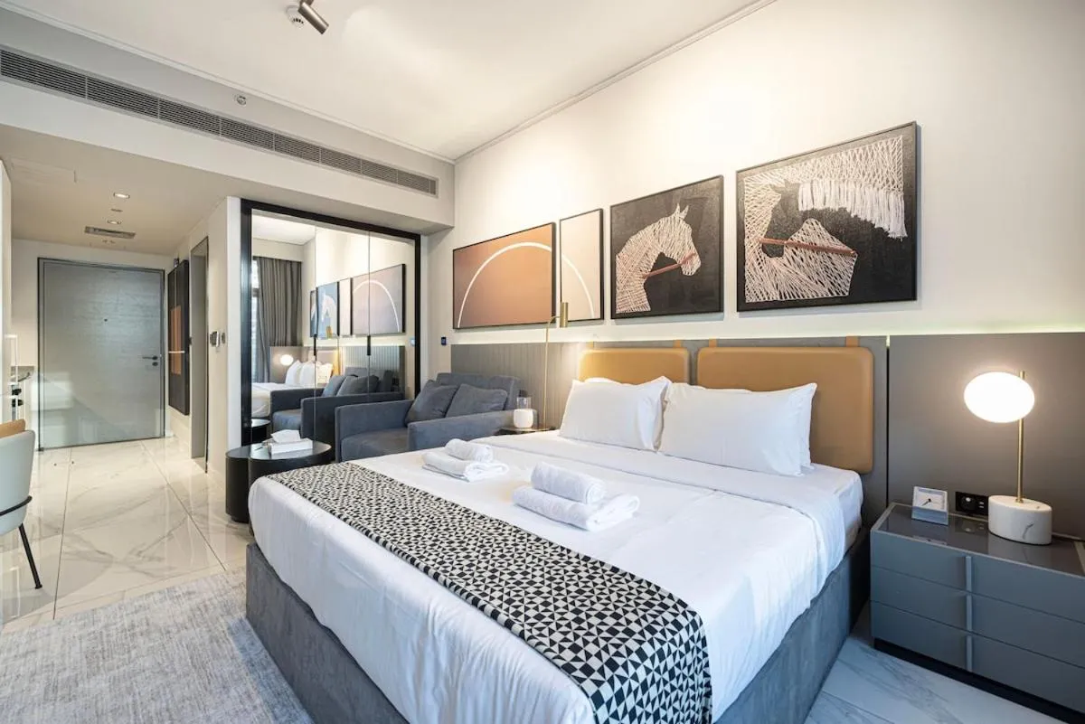 Cosy Studio, 7-min walk Burj Khalifa and Dubai Mall — صورة 4