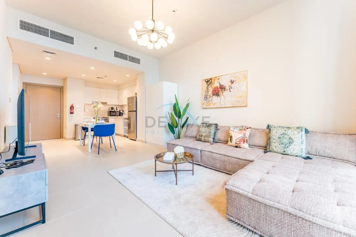 ⁨High-Rise 1BR with Stunning Creek Views,Near to Dubai Creek Tower Viewpoint, Harbour Gate Tower 2, Dubai Creek Harbour by Deluxe Holiday Homes⁩ — صورة 7