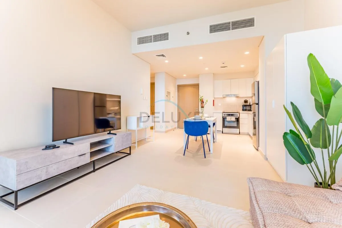 ⁨High-Rise 1BR with Stunning Creek Views,Near to Dubai Creek Tower Viewpoint, Harbour Gate Tower 2, Dubai Creek Harbour by Deluxe Holiday Homes⁩ — صورة 8
