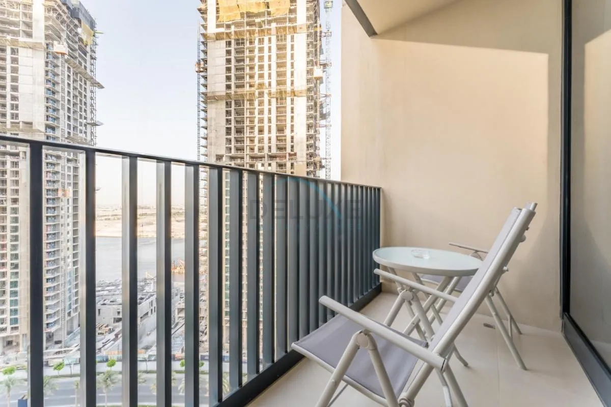 ⁨High-Rise 1BR with Stunning Creek Views,Near to Dubai Creek Tower Viewpoint, Harbour Gate Tower 2, Dubai Creek Harbour by Deluxe Holiday Homes⁩ — صورة 4