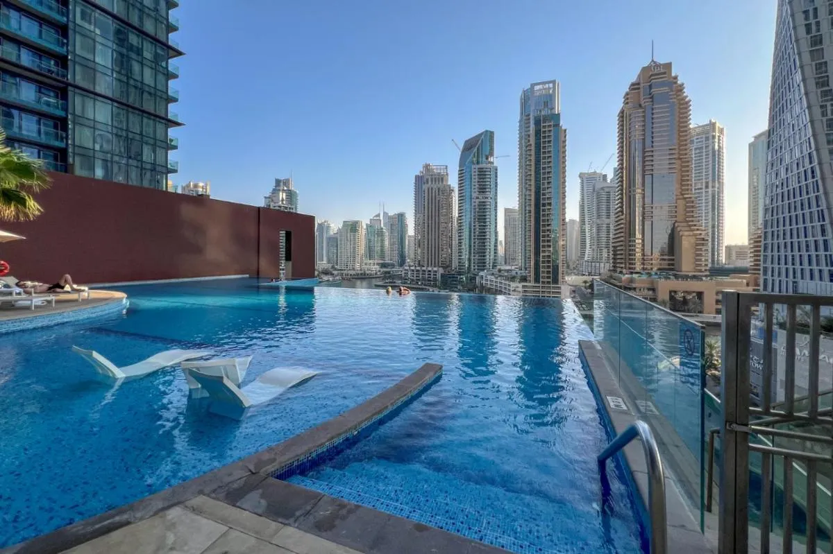 ⁨1BR Jumeirah Living - Marina View - 5 STARS Facilities⁩ — صورة 41