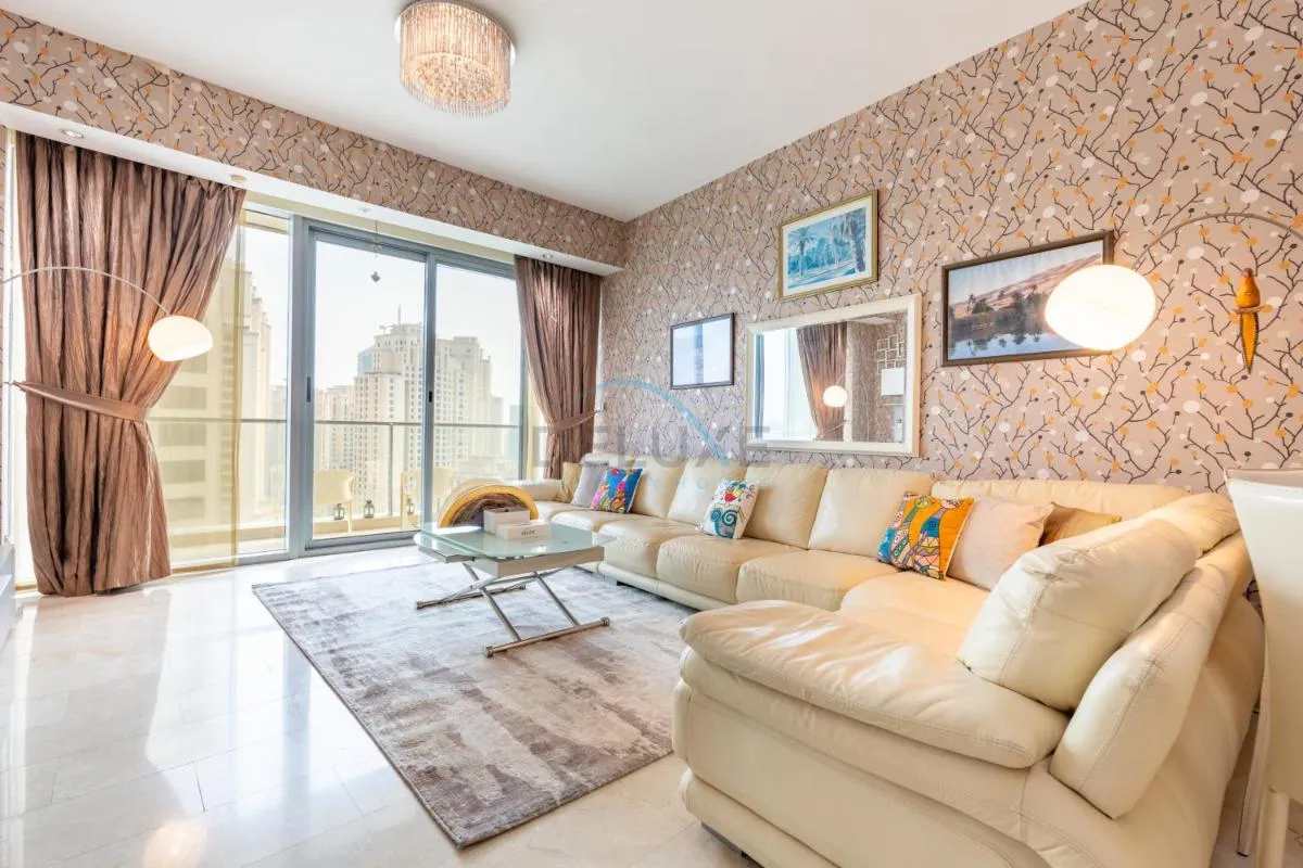 Few Metres from Marina Beach, Arabian Gulf Views - Trident Grand Residences, Dubai Marina by Deluxe Holiday Homes — صورة 3