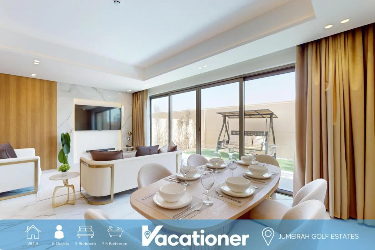Vacationer I Elegant - Three Bed Villa in Jumeirah Golf Estate - دبي، الإمارات