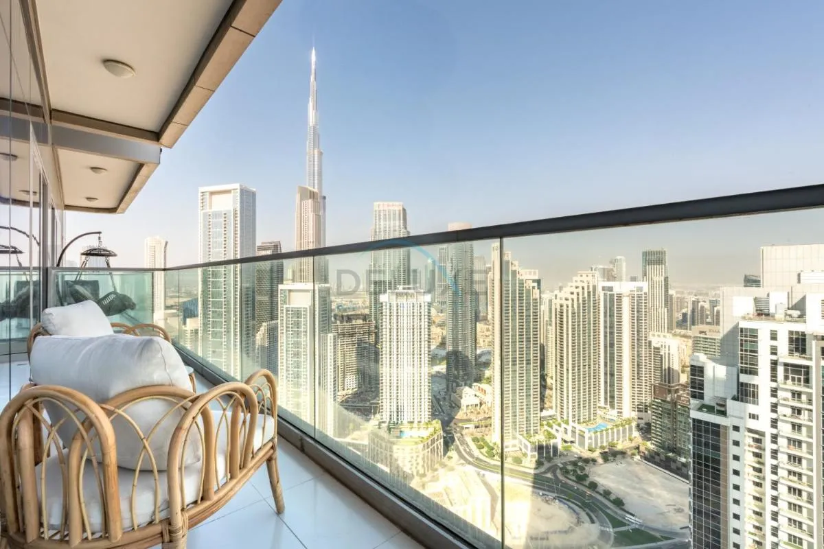 2BR with Balcony Overlooking City and Burj Khalifa, Minutes Away from Dubai Mall, Paramount Tower Hotel and Residences, Business Bay by Deluxe Holiday Homes — صورة 4