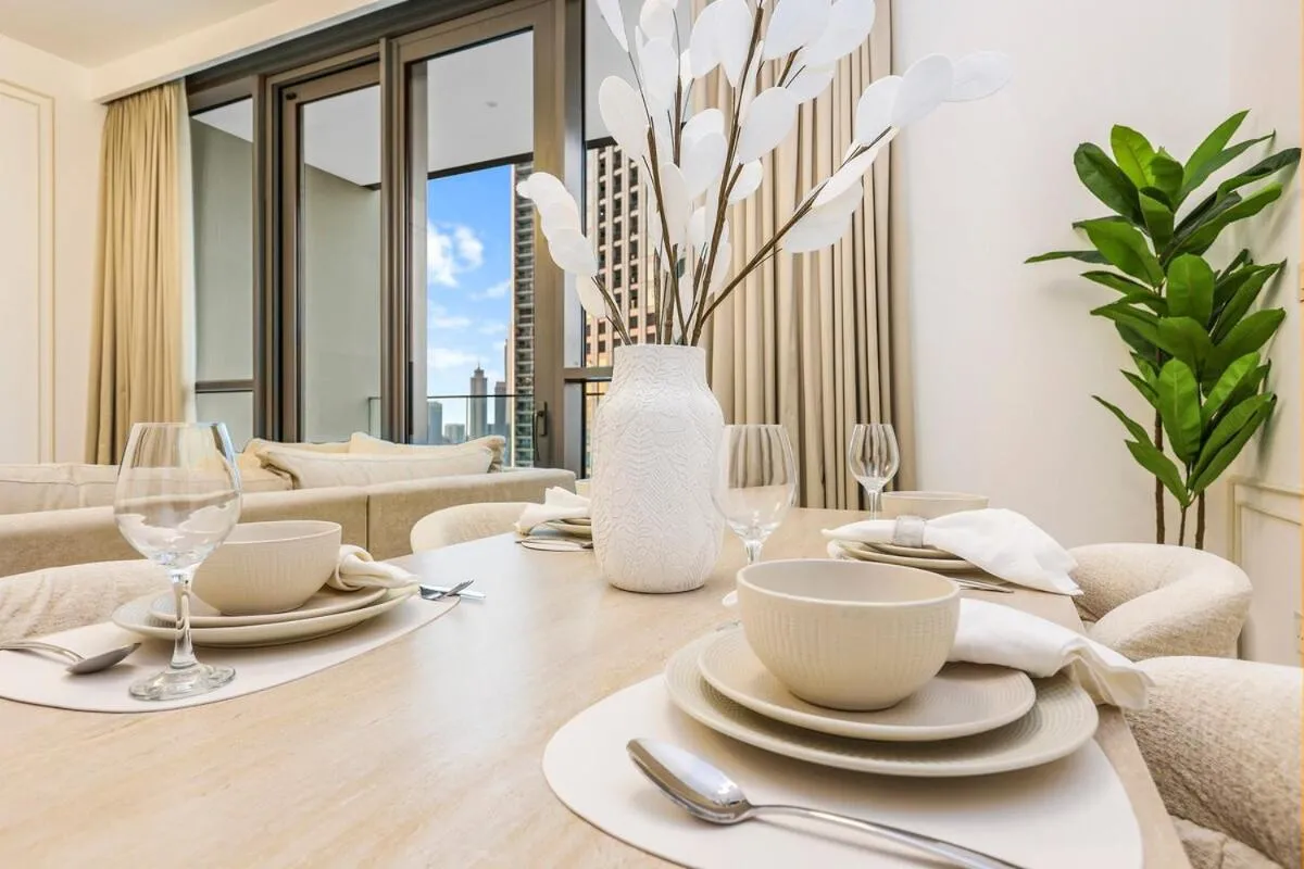 ⁨FIRST CLASS 1BR Stylish Gem Near Dubai Mall⁩ — صورة 34