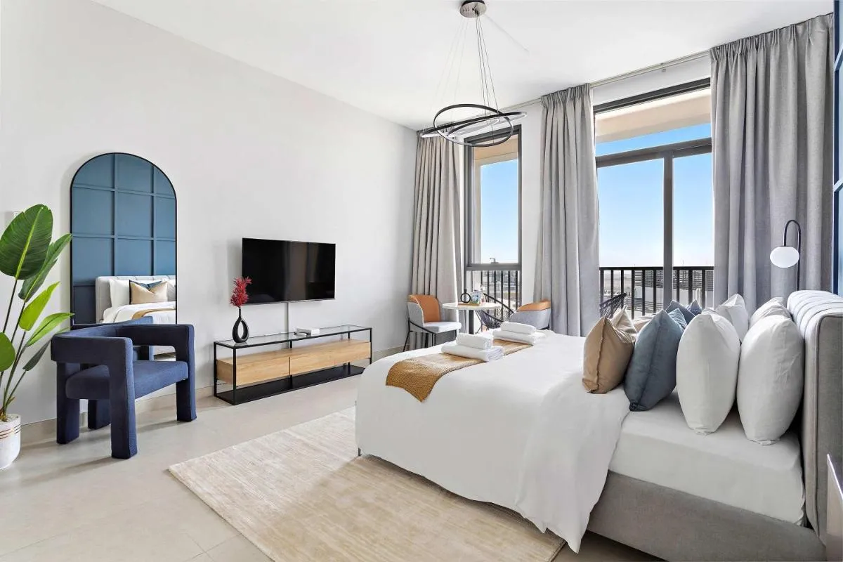 Silkhaus Luxury Studio Near Dubai Sport City — صورة 4