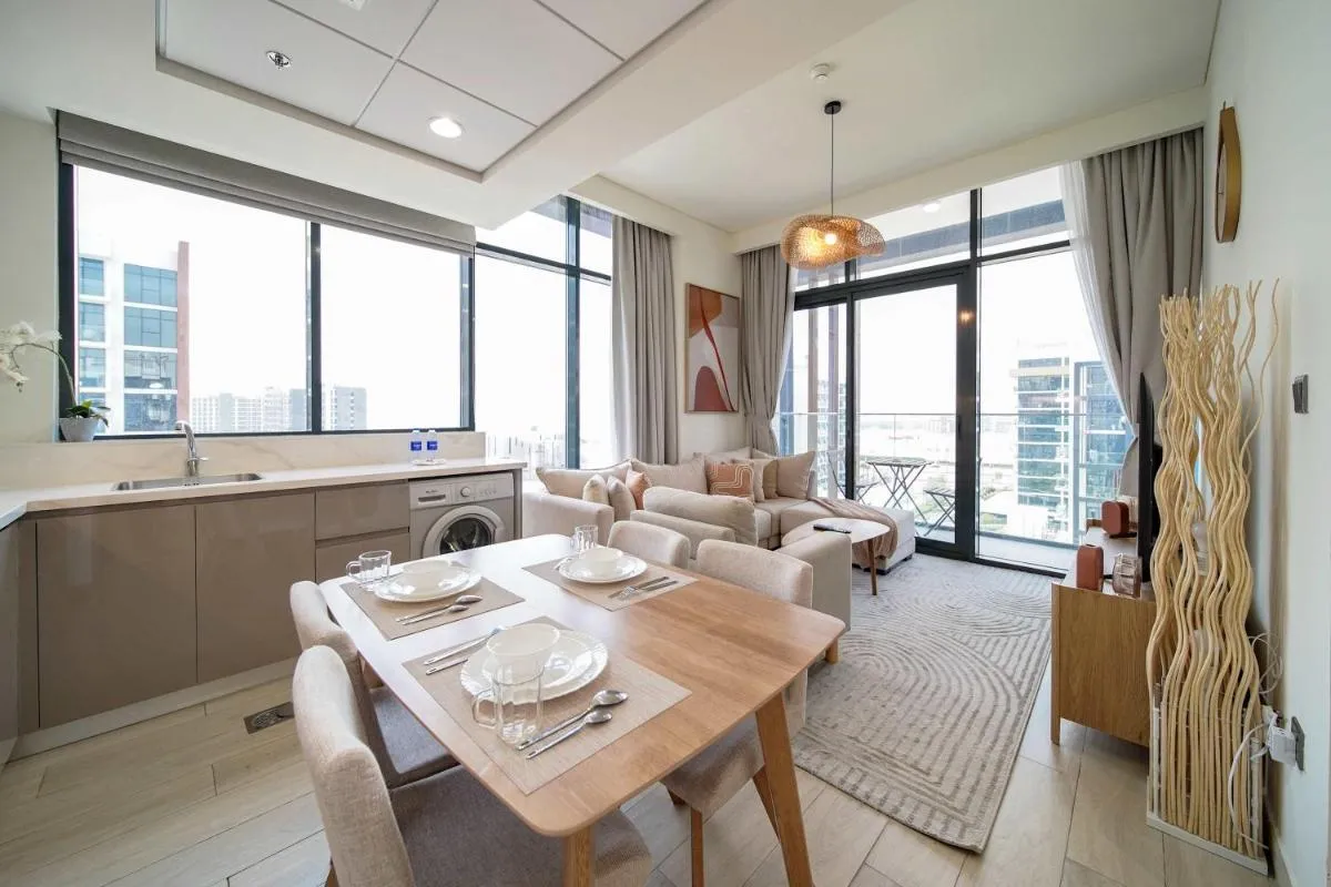 ⁨PVH - Stylish 1BR Near Dubai Mall - Azizi Riviera⁩ — صورة 11