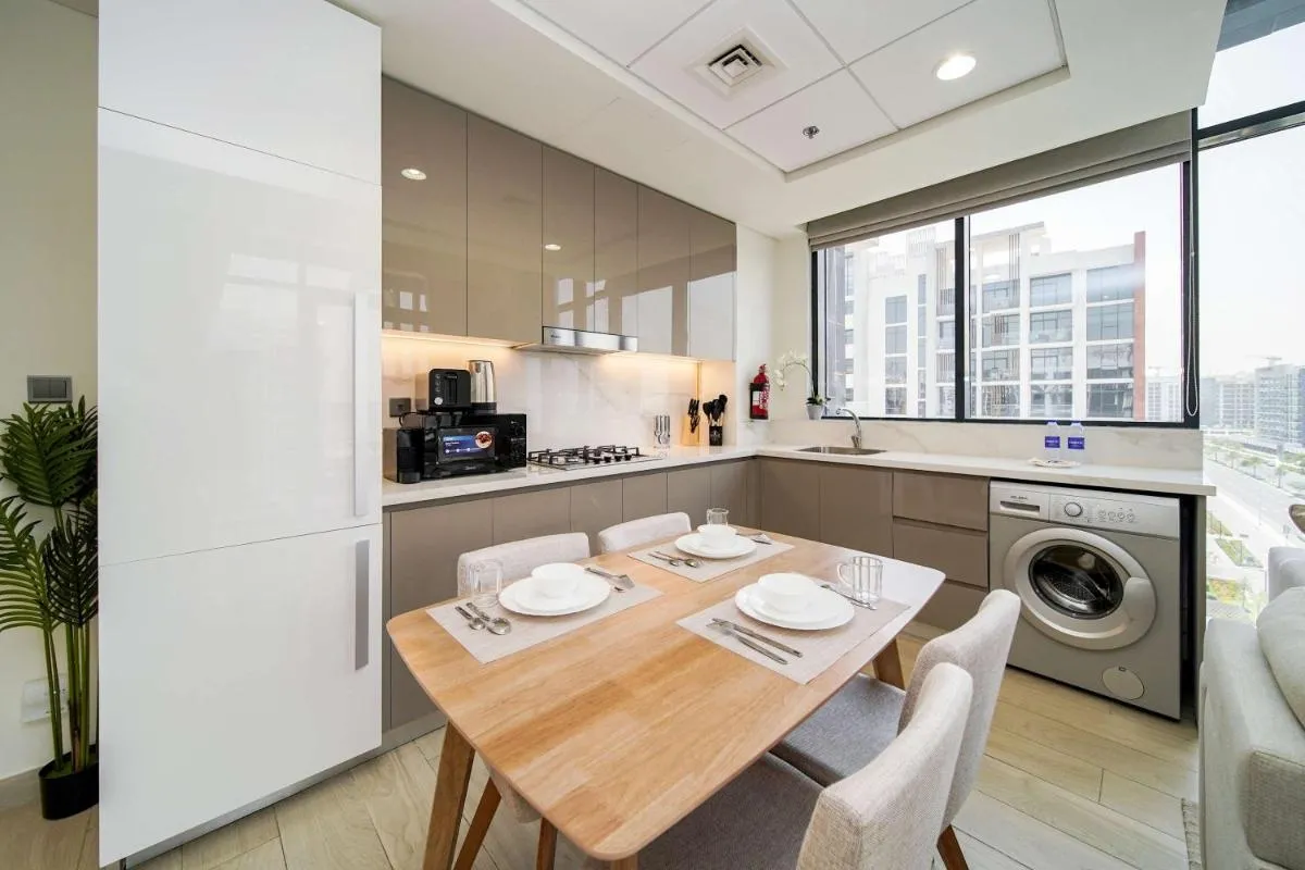 ⁨PVH - Stylish 1BR Near Dubai Mall - Azizi Riviera⁩ — صورة 13