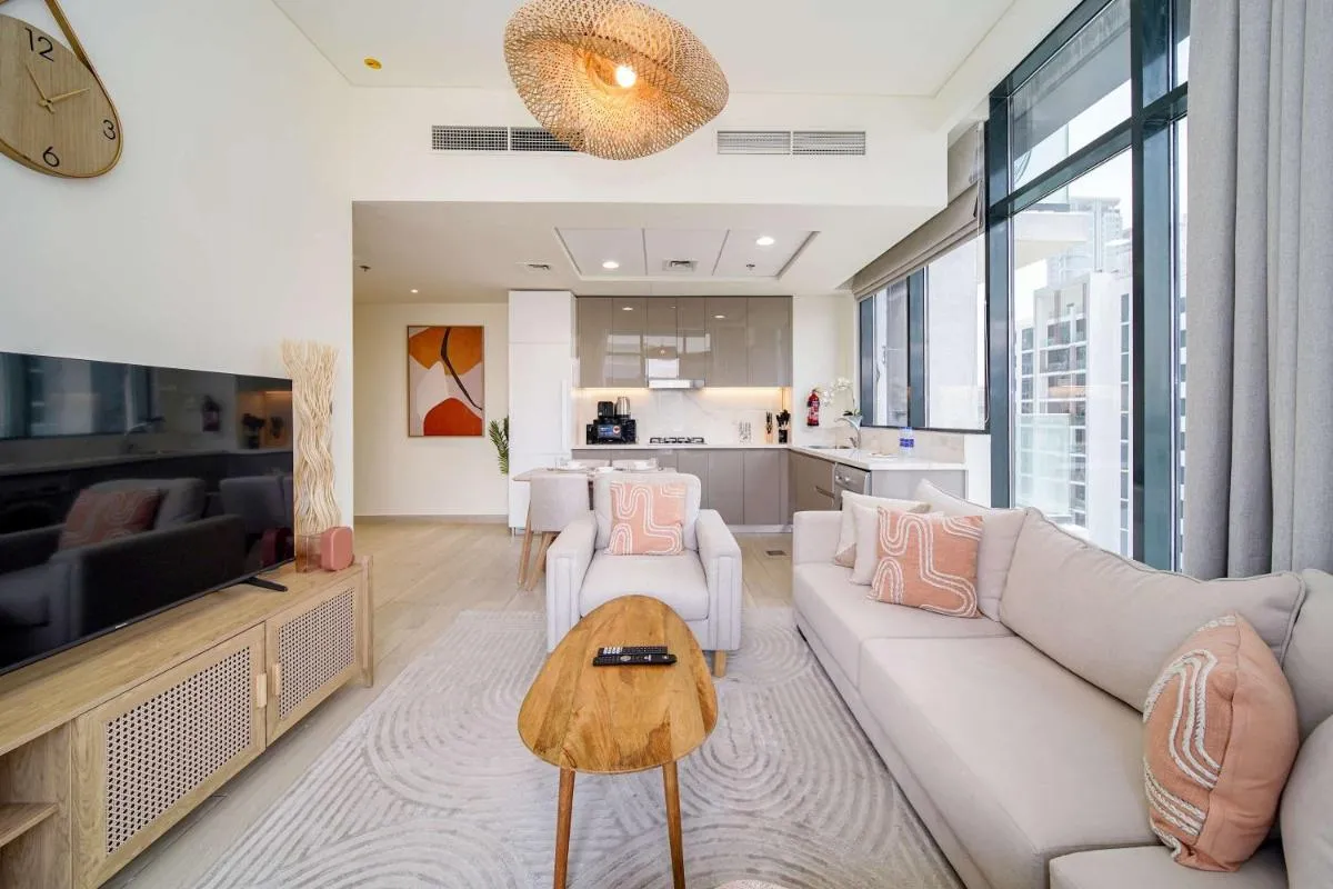 ⁨PVH - Stylish 1BR Near Dubai Mall - Azizi Riviera⁩ — صورة 6