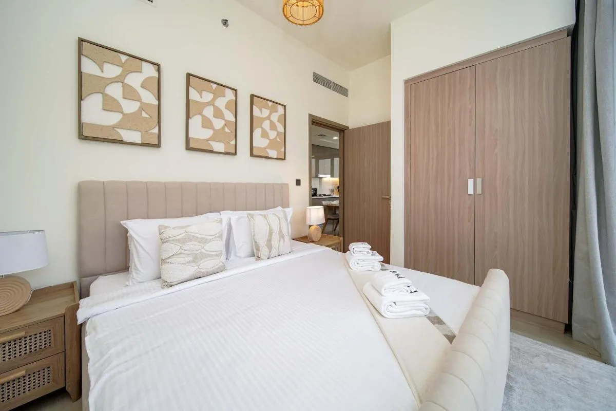 ⁨PVH - Stylish 1BR Near Dubai Mall - Azizi Riviera⁩ — صورة 18