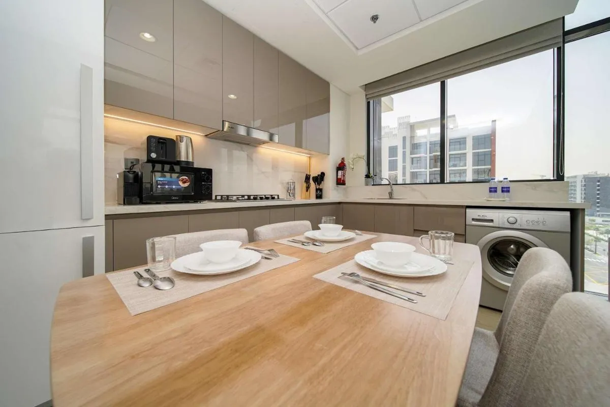 ⁨PVH - Stylish 1BR Near Dubai Mall - Azizi Riviera⁩ — صورة 14