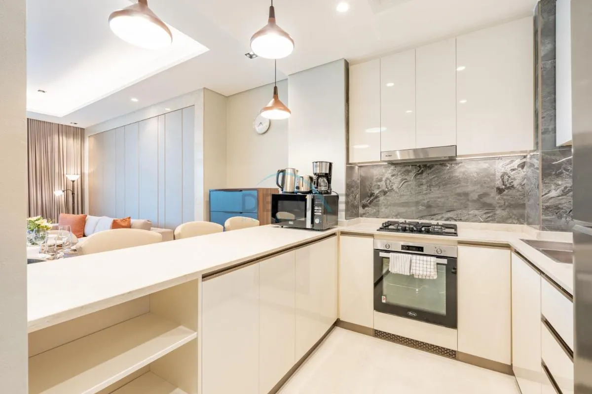 Skyline View 1BR, Minutes Away from Downtown and Dubai Mall, Nobles Tower, Business Bay by Deluxe Holiday Homes — صورة 3