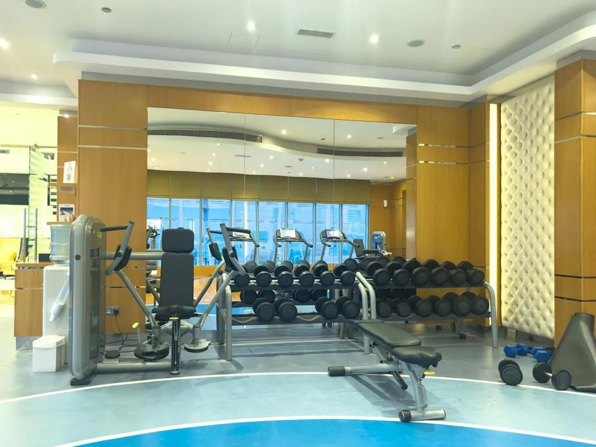 ⁨2min to Dubai Mall - Pool, Gym, Sauna - Full Burj View⁩ — صورة 33