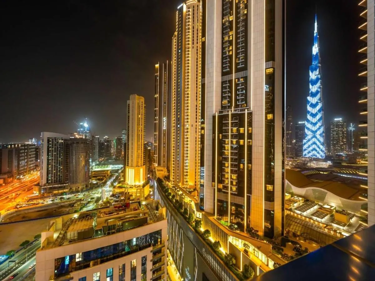 ⁨2min to Dubai Mall - Pool, Gym, Sauna - Full Burj View⁩ — صورة 41