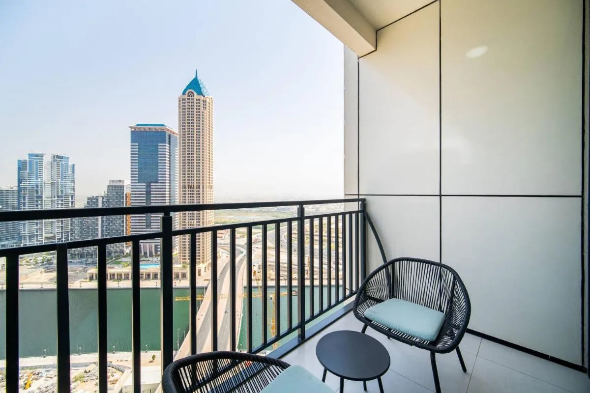 ⁨Elegant Escapes - Lavish 1B,Dubai Water Canal View⁩ — صورة 39