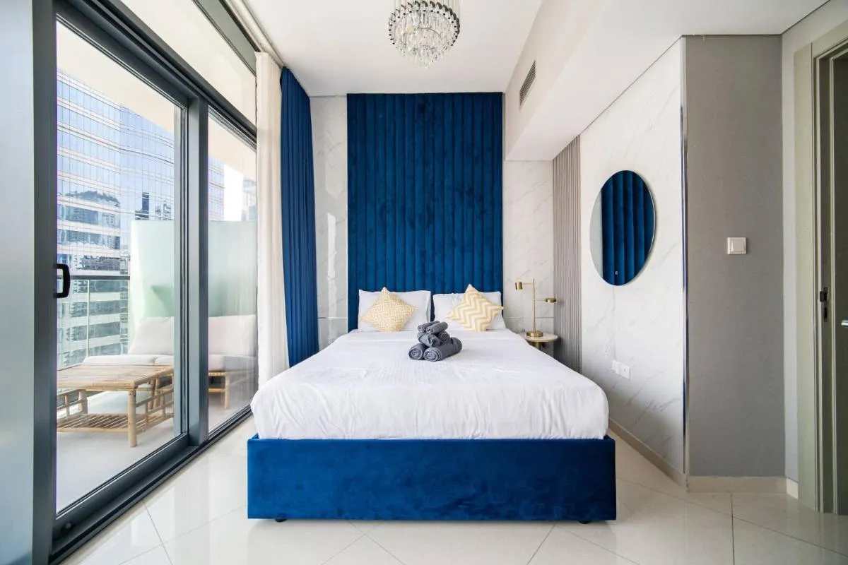 ⁨Elegant Escapes - Lavish 1B,Dubai Water Canal View⁩ — صورة 23