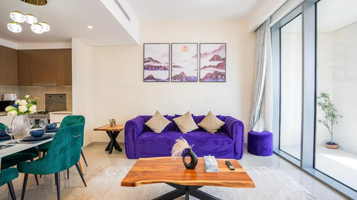 Appealing 1BR at 17 Icon Bay, Dubai Creek Harbour — صورة 3