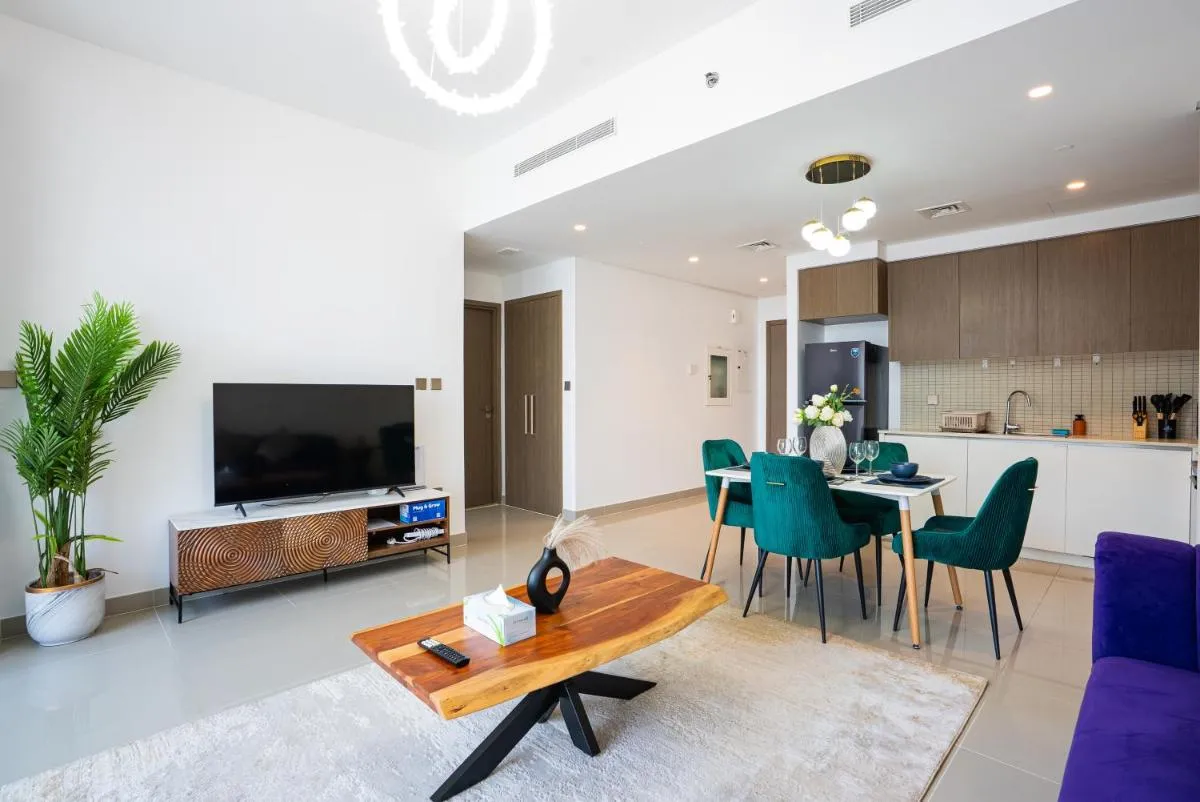 Appealing 1BR at 17 Icon Bay, Dubai Creek Harbour — صورة 2