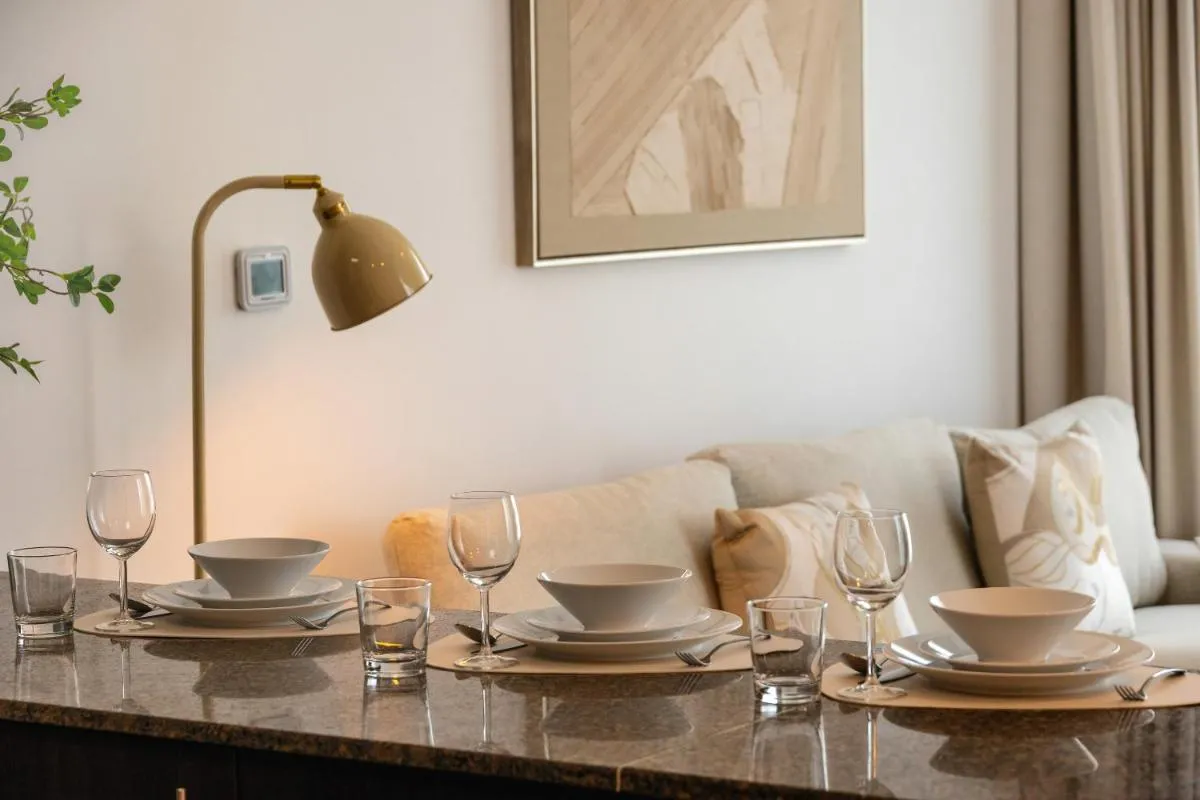 ⁨1BD Canal View for 4 in Bay Central, Dubai Marina⁩ — صورة 13