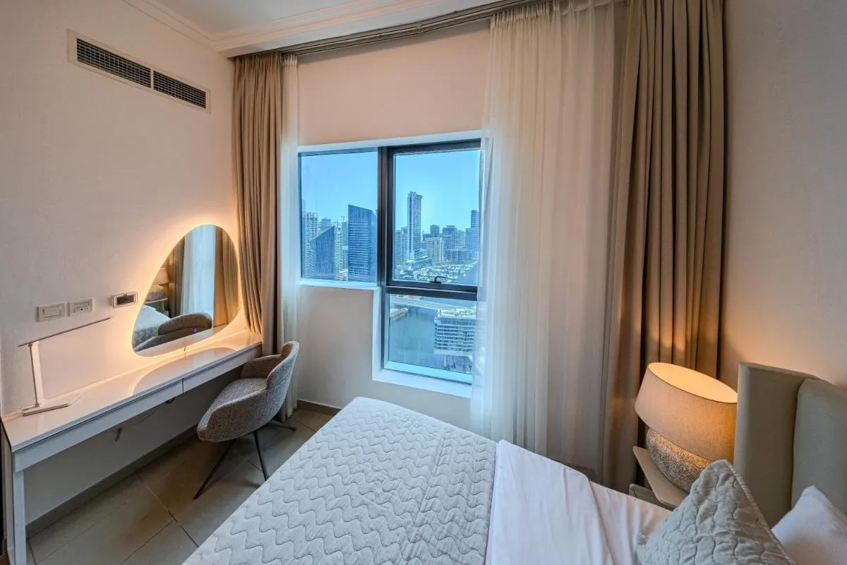 ⁨1BD Canal View for 4 in Bay Central, Dubai Marina⁩ — صورة 31