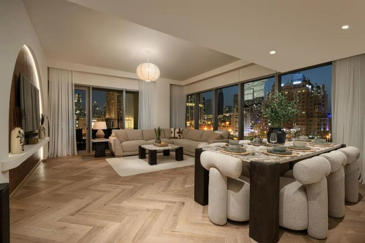 ⁨Seraya Residence 20 - 4BDR - Burj View with direct access to Dubai Mall⁩ — صورة 24
