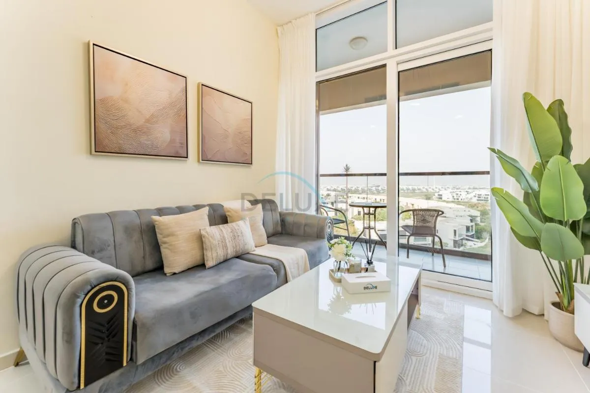 Conveniently Located Minutes from Dubai Hills Mall, Park, Golf Club, and Essential City Landmarks 1BR with Premium Facilities, Damac Hills Golf Vita A, Damac Hills 1 by Deluxe Holiday Homes