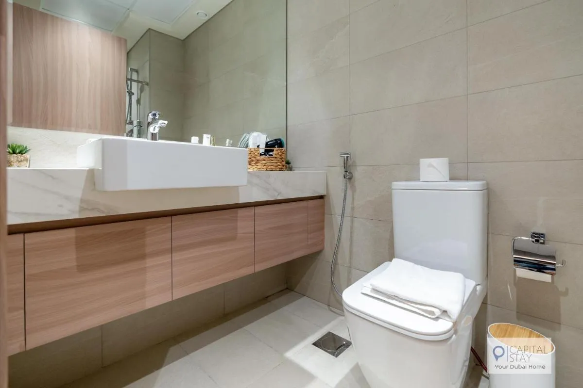⁨Cozy Apartments in Azizi Riviera Dubai⁩ — صورة 45