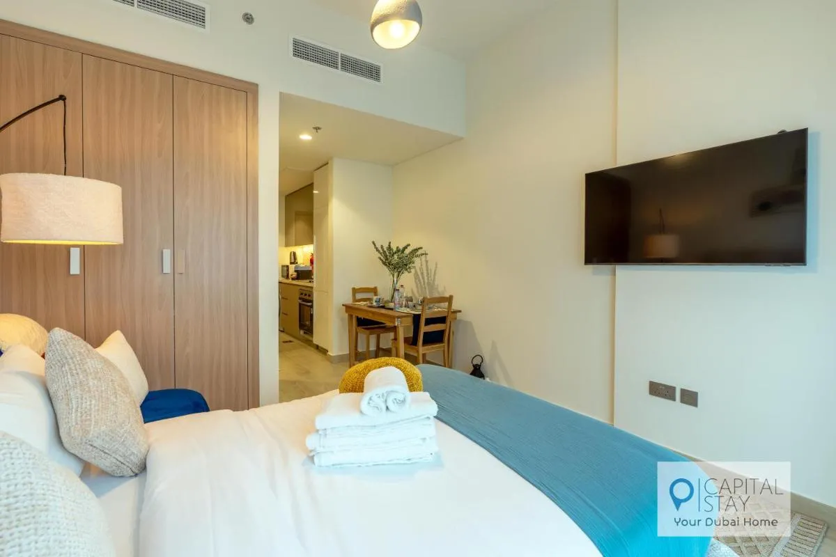 ⁨Cozy Apartments in Azizi Riviera Dubai⁩ — صورة 37