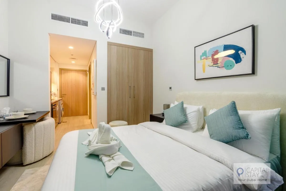 ⁨Cozy Apartments in Azizi Riviera Dubai⁩ — صورة 9