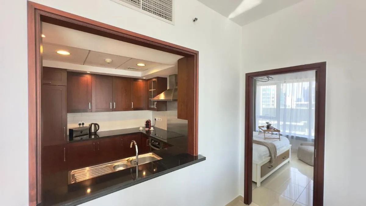 Guest Favorite - Calm and Classy 1BR on High Floor - Walk to Dubai Mall — صورة 2