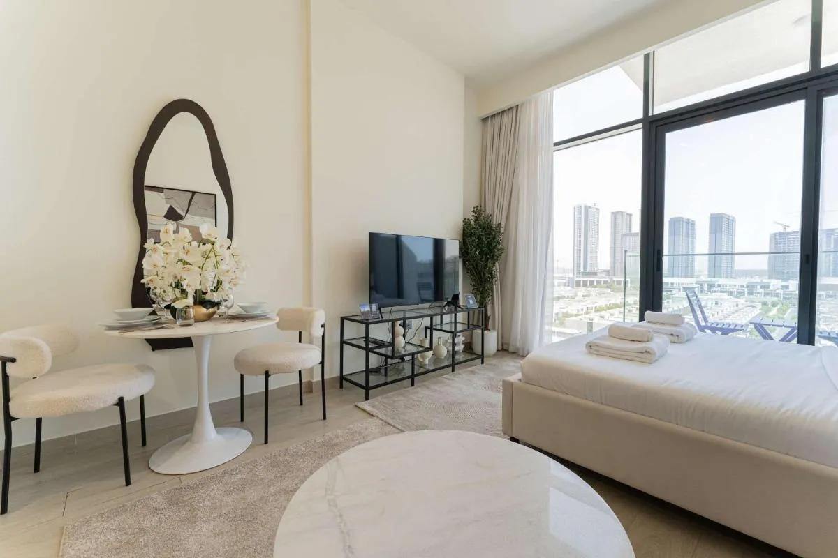 ⁨TRPS - Azizi Riviera 23, Al Meydan - Contemporary Studio in the Heart of Dubai⁩ — صورة 5