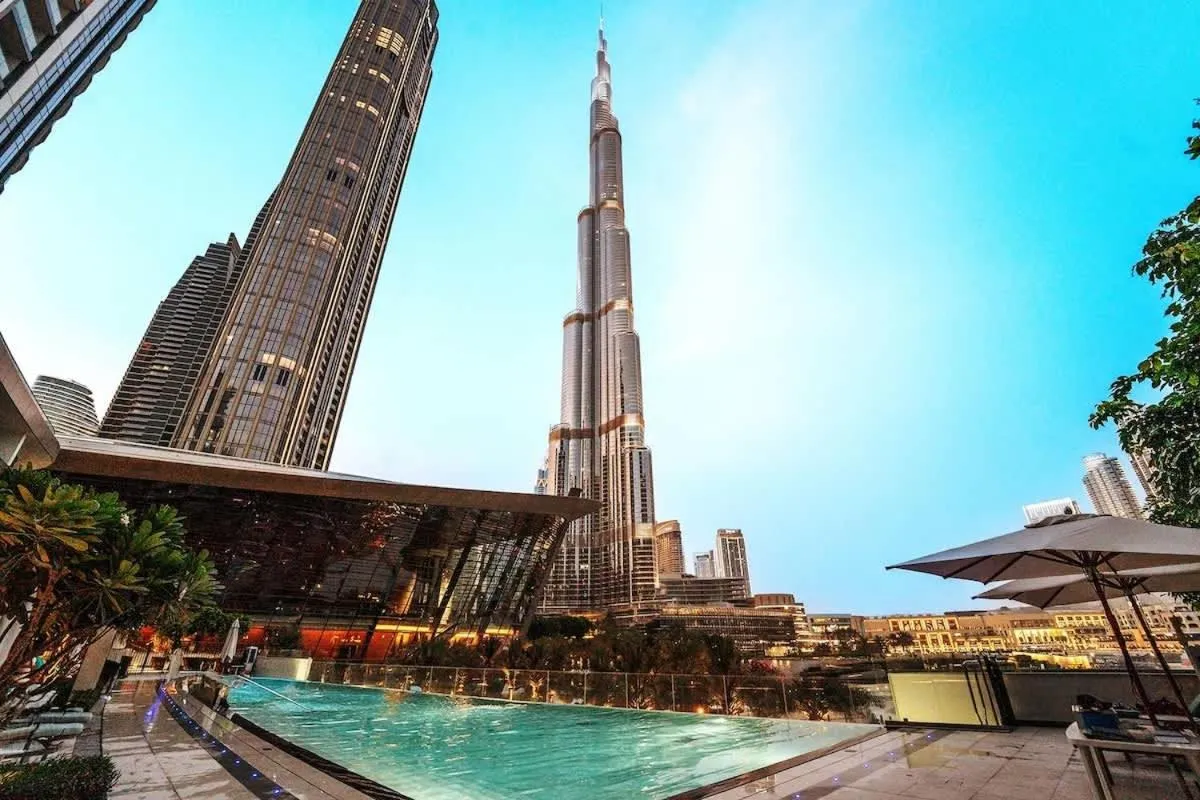New 1BR Burj view- Infinity Pool - Dubai Mall - دبي، الإمارات