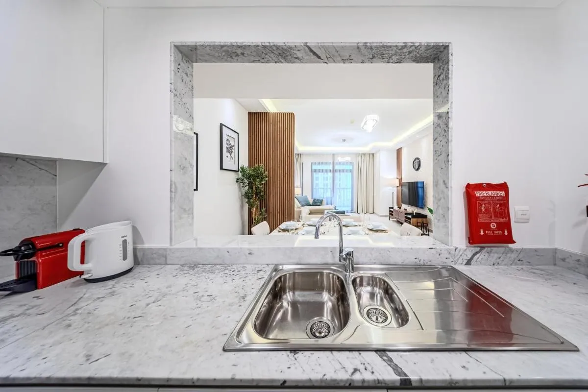 ⁨Chic 2BD in Lamtara for 4, Madinat Jumeirah Living⁩ — صورة 12