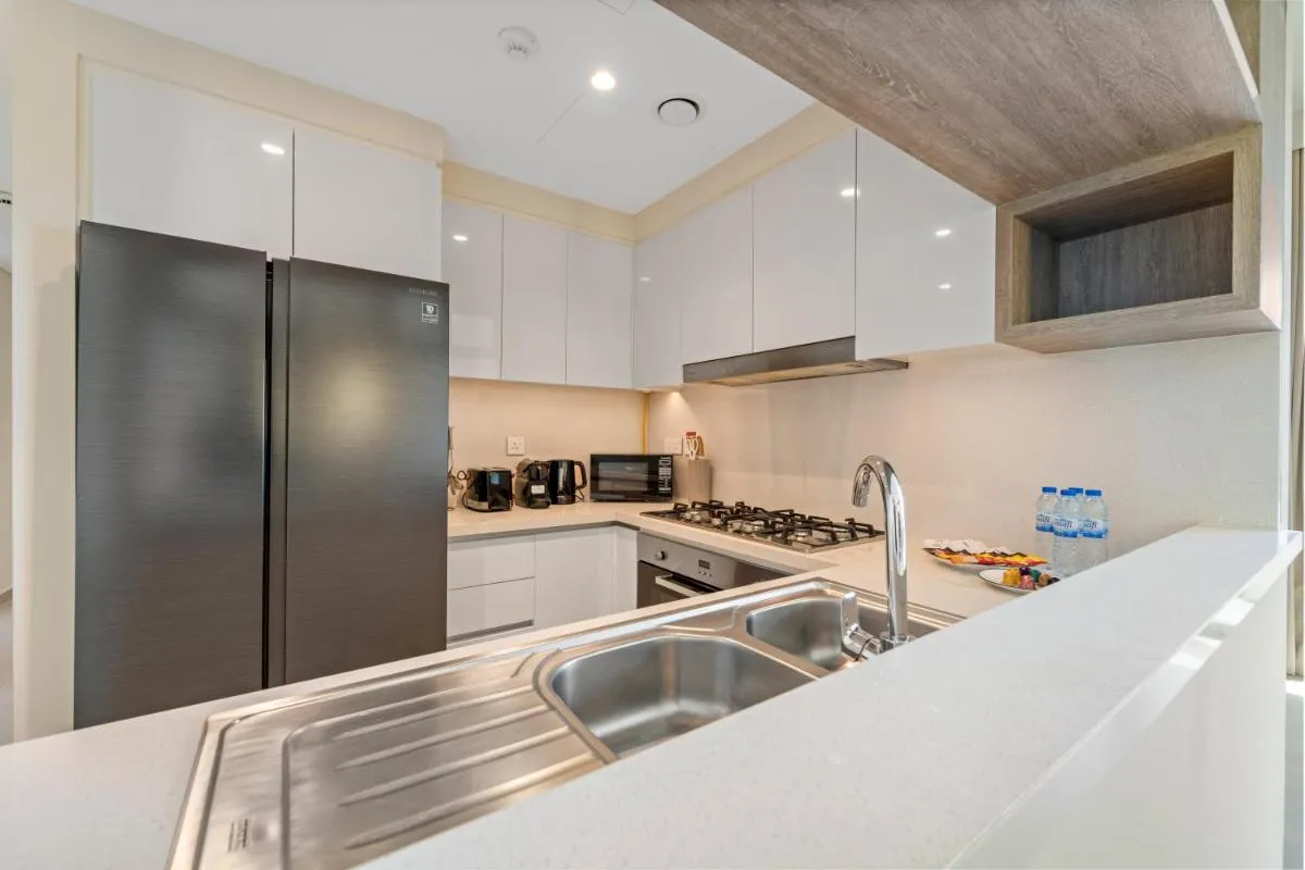 ⁨Luxury 4BR with full Burj Khalifa and Fountain View - 5Min to Dubai Mall⁩ — صورة 37