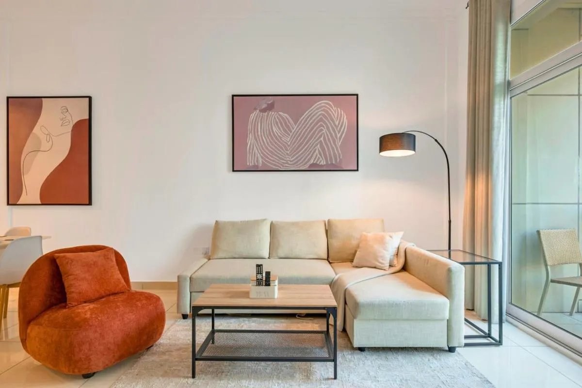 Serene 1BR with Stunning Marina Views in Dubai Marina - The Atlantic — صورة 3