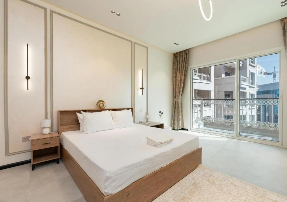 Burj View - Luxury Studio - Near Dubai Miracle & Butterfly Garden- Arjan, Dubailand — صورة 2