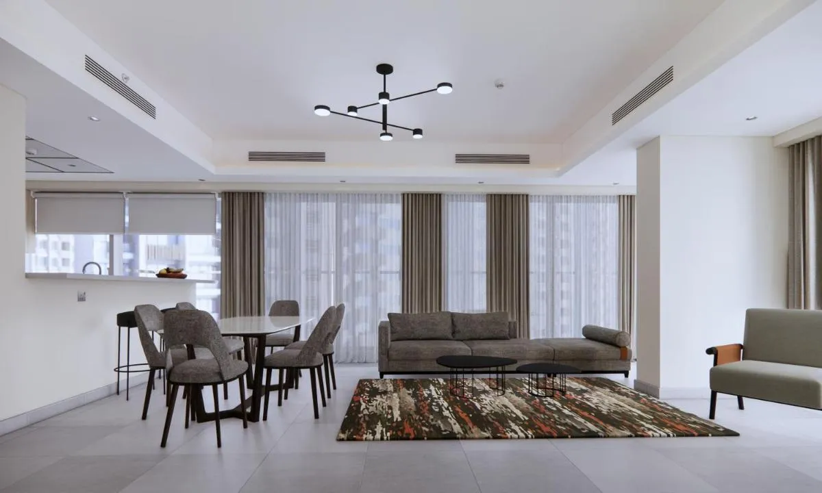 ماريوت إيغزيكيوتيف شقق Jumeirah Lakes تاورز Dubai — صورة 4