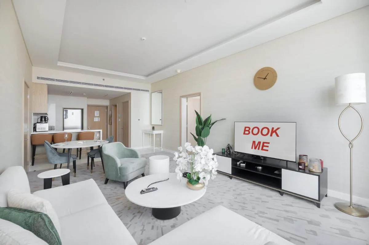 Free housekeeping visits during your stay - StayShort - Palm Jumeirah Getaway for 2 with Sea View — صورة 2