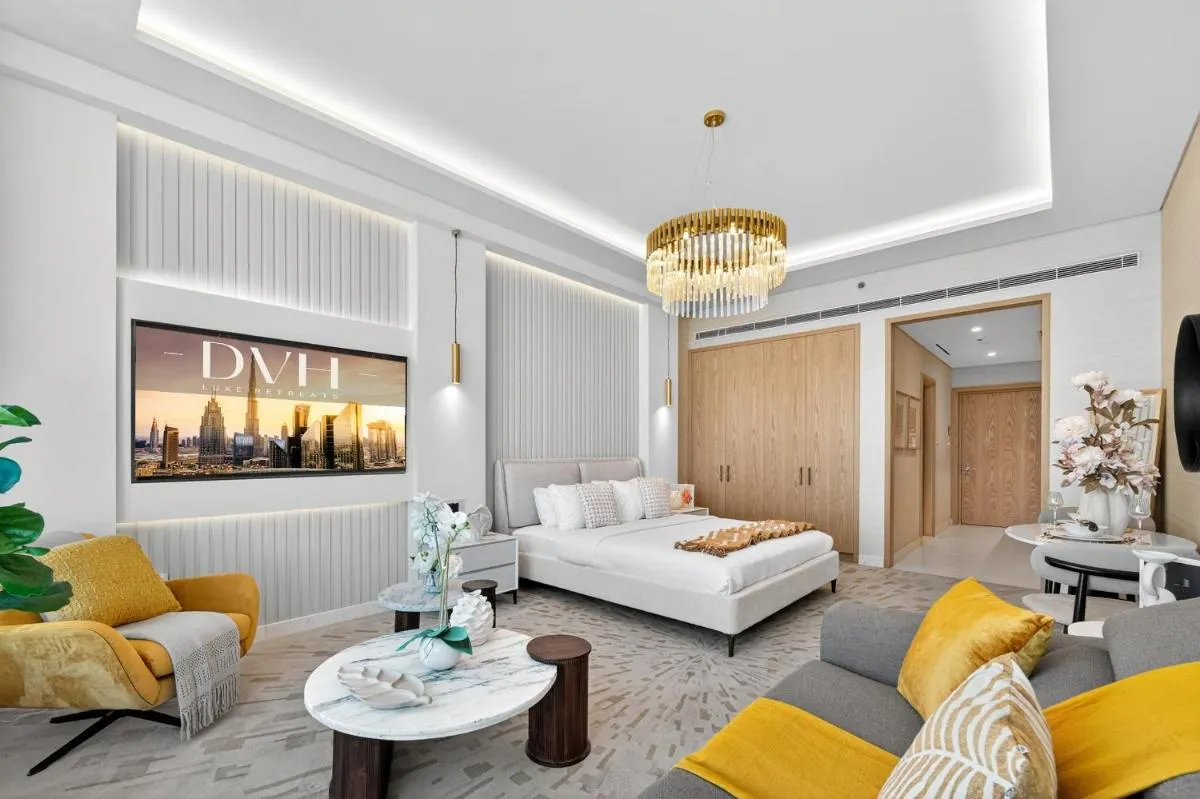 DVH Luxe Retreats at The Palm Tower, Palm Jumeirah, Studio Apartment — صورة 2