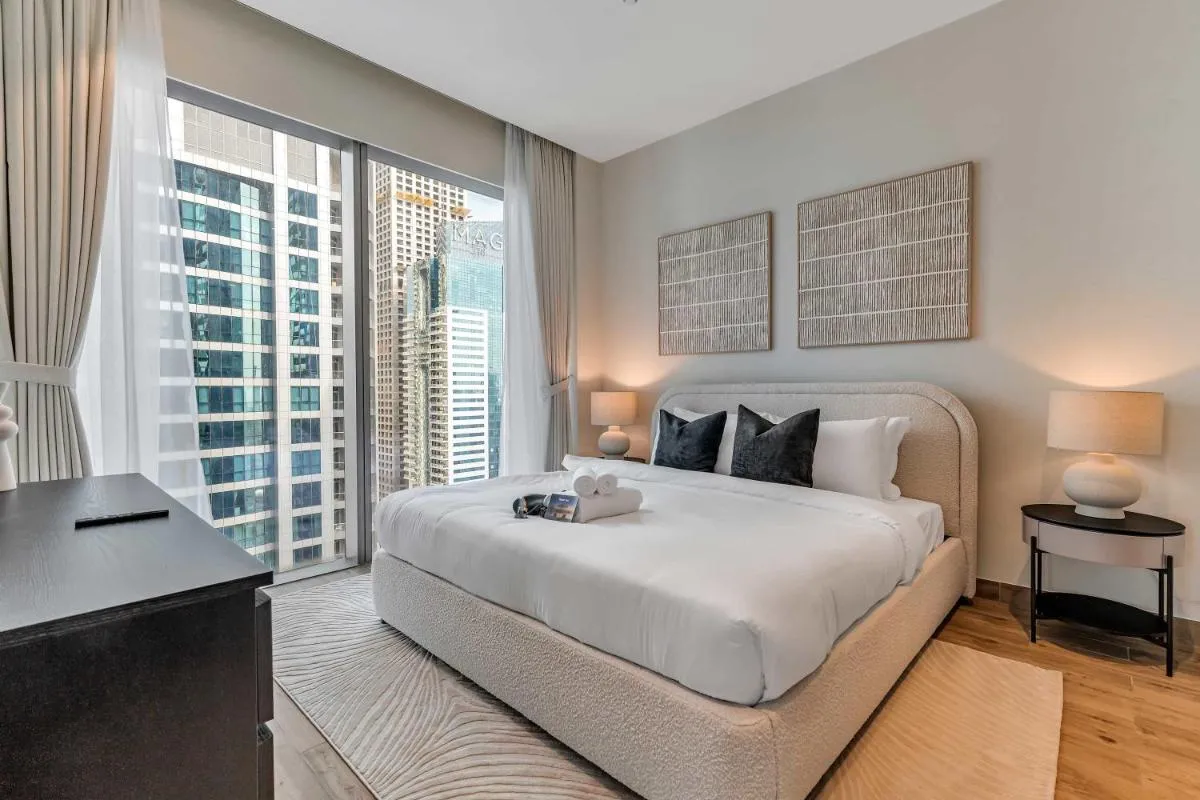 Free housekeeping visits during your stay - StayShort - 2 Bedroom Apartment in Dubai Marina with Amazing views that Sleeps 4 — صورة 4